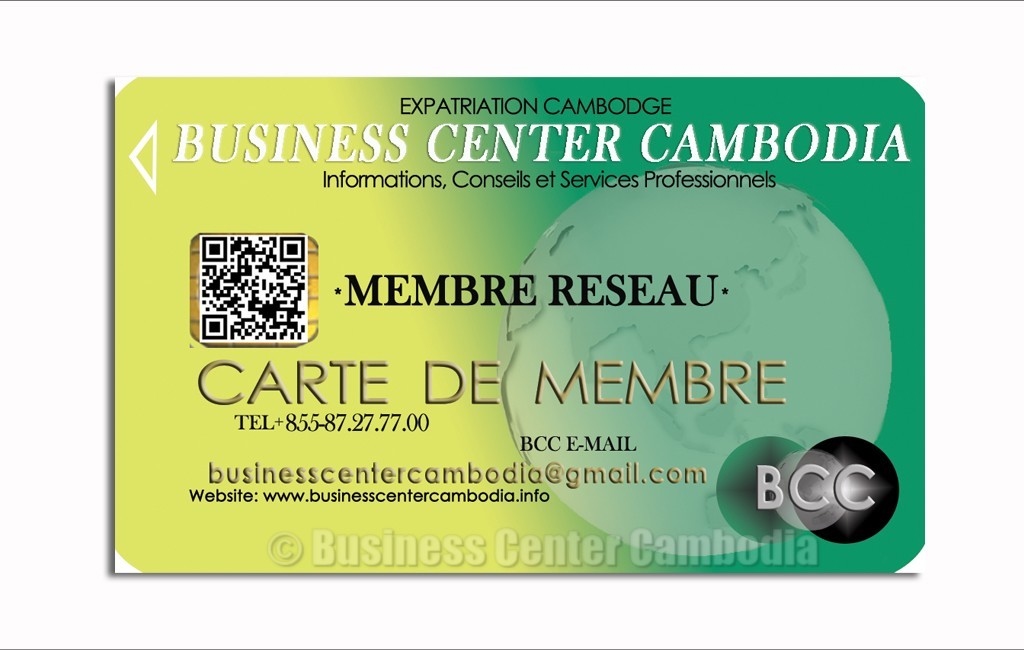 BCC Retirement Network Membership – Retire in Cambodia with confidence Retirement Network Member Card