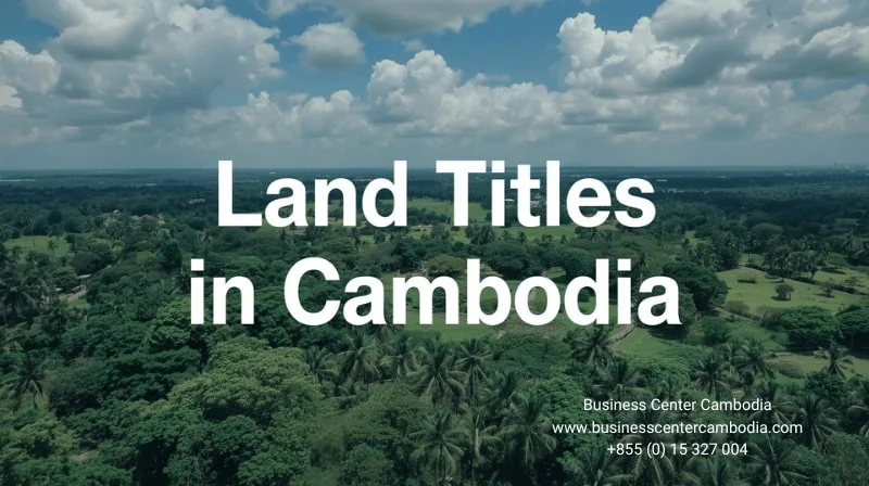Property titles in Cambodia