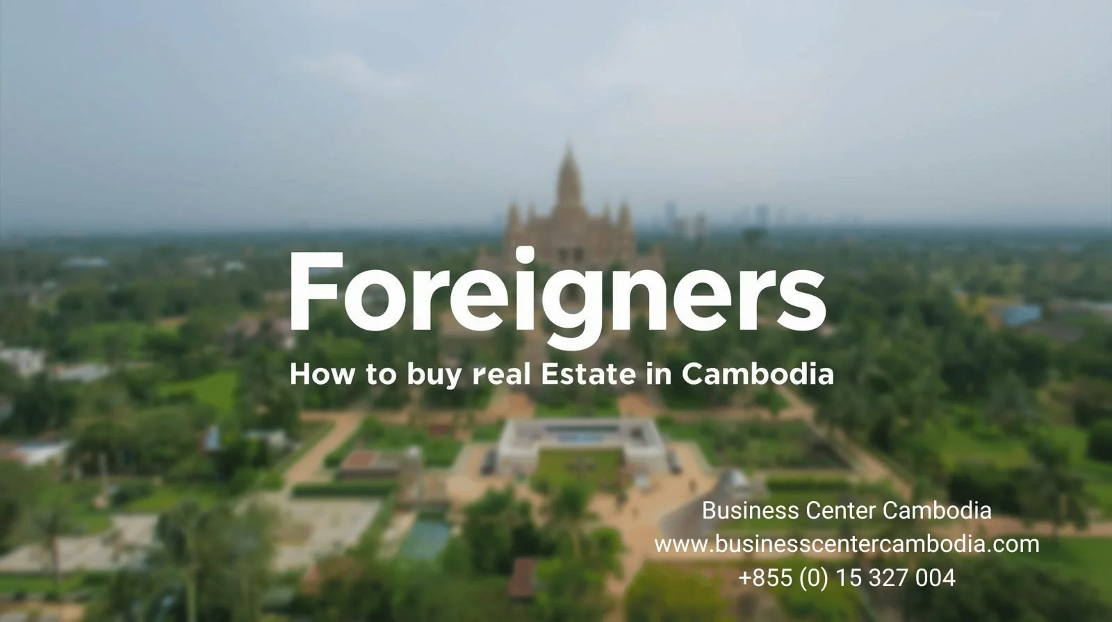 Property acquisition solutions in Cambodia