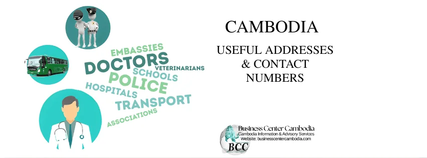 Important Addresses in Cambodia